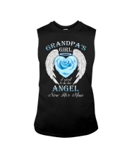 Grandpa's girl- I used to be his angel now he's mine Sleeveless Tee tile
