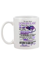 TO MY SON-IN-LAW - CAT - GIFT OF LIFE Mug back