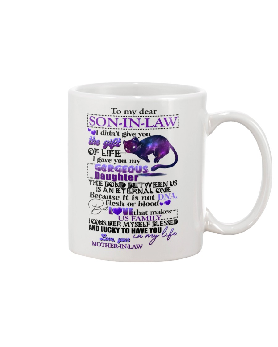 TO MY SON-IN-LAW - CAT - GIFT OF LIFE Mug