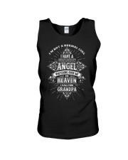 Angel - Grandpa - I Have A Guardian Angel Unisex Tank tile