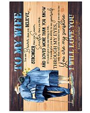 To Wife - Grow Old Together - You Are Braver Than 16x24 Poster front