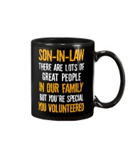 Son-in-law - You Volunteered - T-Shirt Mug thumbnail