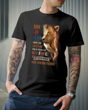 Son-in-law - Lion - You Volunteered - T-Shirt Classic T-Shirt lifestyle-mens-crewneck-front-6
