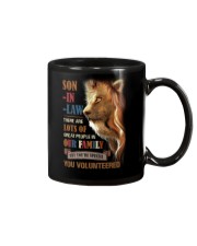Son-in-law - Lion - You Volunteered - T-Shirt Mug tile