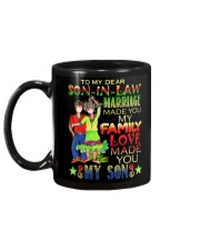 TO MY SON-IN-LAW - HIPPIE - LOVE MADE YOU MY SON Mug back