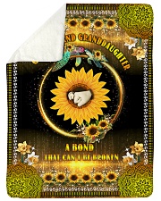 Grandma to Granddaughter - A Bond That Can't Be Sherpa Fleece Blanket tile