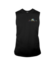 Dragon - American Flag - T-shirt Sleeveless Tee tile