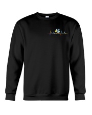 Dragon - American Flag - T-shirt Crewneck Sweatshirt tile