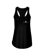 Dragon - American Flag - T-shirt Ladies Flowy Tank tile