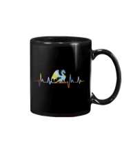 Dragon - American Flag - T-shirt Mug tile