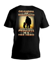 GRANDPA - HANDS - PRINCESS V-Neck T-Shirt thumbnail