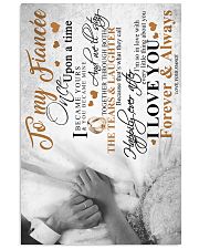 TO MY FIANCE'E 16x24 Poster front