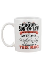 MOM TO SON IN LAW Mug back