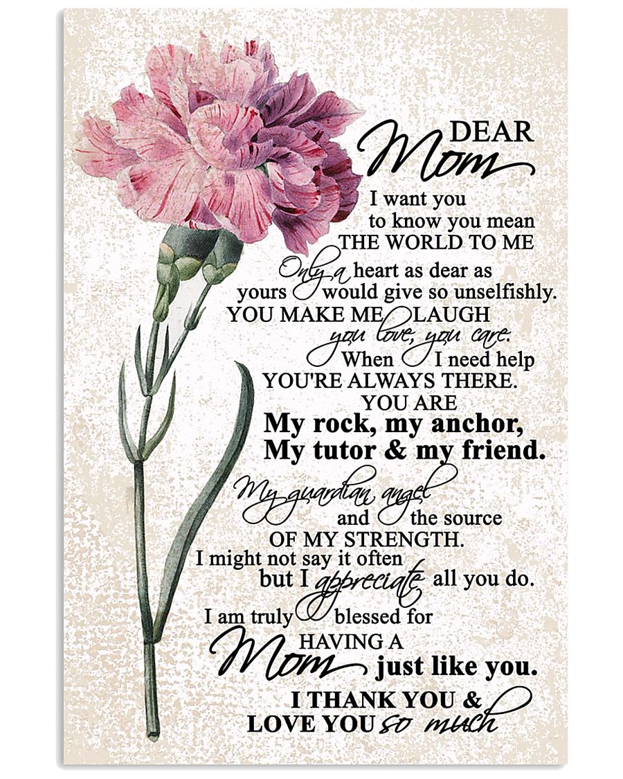 DEAR MOM 16x24 Poster