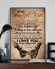 TO MY BEAUTIFUL WIFE 16x24 Poster lifestyle-poster-2