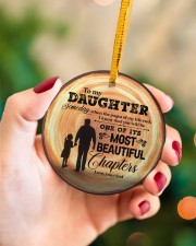 Christmas - You Will be Always Be Daddy's Circle ornament - single (porcelain) aos-circle-ornament-single-porcelain-lifestyles-09