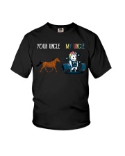Your uncle My uncle Youth T-Shirt front