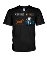 Your uncle My uncle V-Neck T-Shirt thumbnail