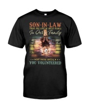 Son-in-law - Lion - You Volunteered - T-Shirt Classic T-Shirt front