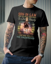 Son-in-law - Lion - You Volunteered - T-Shirt Classic T-Shirt lifestyle-mens-crewneck-front-6