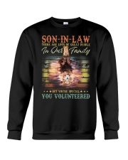 Son-in-law - Lion - You Volunteered - T-Shirt Crewneck Sweatshirt thumbnail