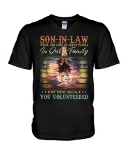 Son-in-law - Lion - You Volunteered - T-Shirt V-Neck T-Shirt thumbnail