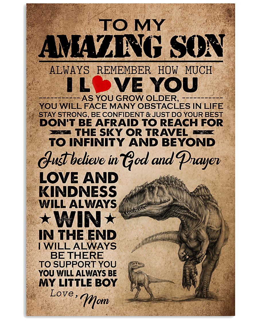 MOM TO SON 16x24 Poster