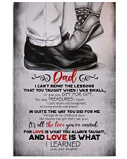 POSTER - TO MY DAD - FEET - I CAN'T 16x24 Poster front