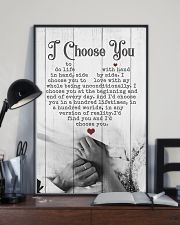 HUSBAND AND WIFE - HAND IN HAND - I CHOOSE YOU 16x24 Poster lifestyle-poster-2