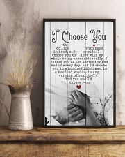 HUSBAND AND WIFE - HAND IN HAND - I CHOOSE YOU 16x24 Poster lifestyle-poster-3
