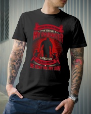Super hero and kids - I Asked God For An Angel Classic T-Shirt lifestyle-mens-crewneck-front-6