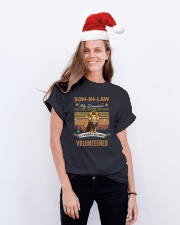 Son-in-law - Lion - A Member of Our Family Classic T-Shirt lifestyle-holiday-crewneck-front-1