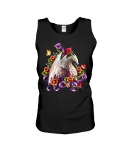 Dragon - Flower - T-Shirt Unisex Tank tile