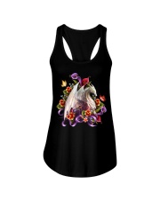 Dragon - Flower - T-Shirt Ladies Flowy Tank tile