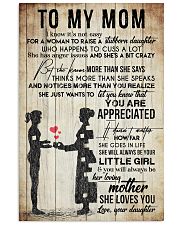 TO MY MOM - VINTAGE - YOU ARE APPRECIATED 16x24 Poster front