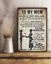 TO MY MOM - VINTAGE - YOU ARE APPRECIATED 16x24 Poster lifestyle-poster-3