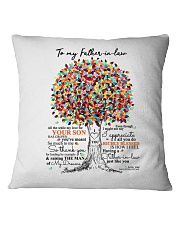 TO MY FATHER IN LAW Square Pillowcase thumbnail