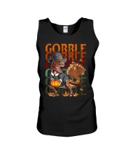 Thanksgiving - T rex Turkey - Gobble - T-shirt Unisex Tank tile
