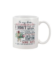 MOM TO DAUGHTER IN LAW Mug front