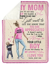 To My Mom - You Are Appreciated Sherpa Fleece Blanket tile