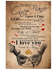 TO MY FIANCE 16x24 Poster front