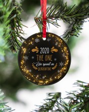 Christmas - Virus Corona - 2020 Circle ornament - single (porcelain) aos-circle-ornament-single-porcelain-lifestyles-07