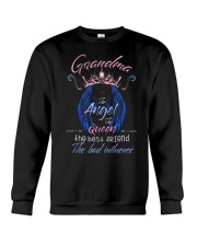 Angel Grandma - Grandma The Angel The Queen Crewneck Sweatshirt tile