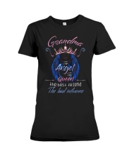 Angel Grandma - Grandma The Angel The Queen Premium Fit Ladies Tee tile