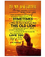 Daughter - Lion- Always Remember Who You Are Vertical Poster tile