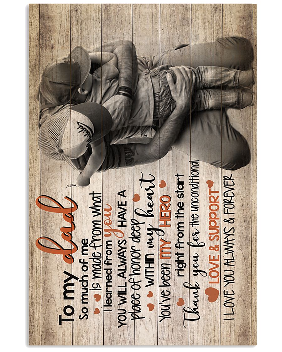 TO MY DAD 16x24 Poster
