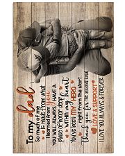 TO MY DAD 16x24 Poster front