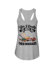 Dinosaurs - Yes I Really Do Need All - T-shirt Ladies Flowy Tank tile
