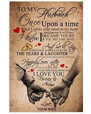 TO MY HUSBAND 16x24 Poster front