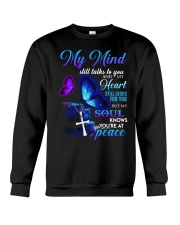 To My Angel Dad - T-Shirt Crewneck Sweatshirt tile